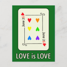 Briefkaart voor Dag voor huwelijksgelijkheid