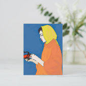 Briefkaart voor dames en heren (Staand voorkant)