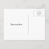 Briefkaart voor datumbruiloft opslaan | Witte wolk (Achterkant)