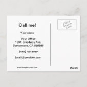 Briefkaart voor de aankoop van onroerend goed (Achterkant)