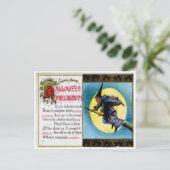 Briefkaart voor de bescherming van de mens (Staand voorkant)