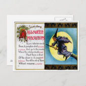 Briefkaart voor de bescherming van de mens (Voorkant / Achterkant)