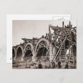  Briefkaart voor de bouw van oude bruggen (Voorkant / Achterkant)