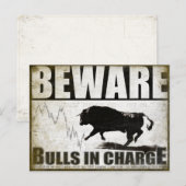 Briefkaart voor de Bull Market Investors (Voorkant / Achterkant)