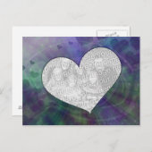  Briefkaart voor de explosie van het Obit-hart (Voorkant / Achterkant)