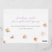 Briefkaart voor de Folie van Pasen (Achterkant)