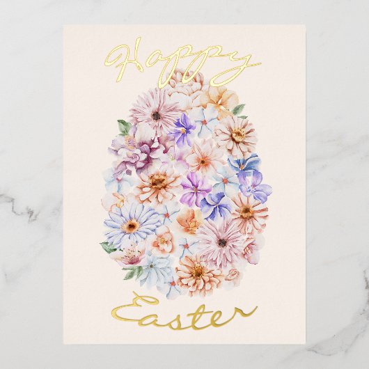 Briefkaart voor de Folie van Pasen (Voorkant)