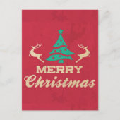 Briefkaart voor de  kerstboom (Voorkant)