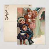 Briefkaart voor de kerstman met de Angry en de An (Voorkant / Achterkant)