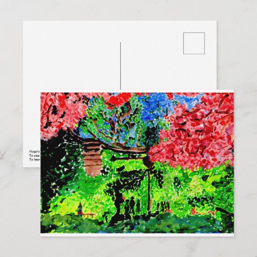 Briefkaart voor de koeskoeskoes (Voorkant / Achterkant)