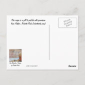 Briefkaart voor de receptie van Italiaanse dessert (Achterkant)