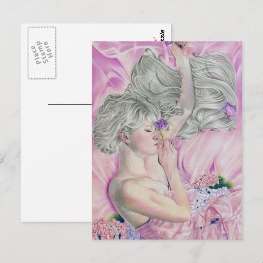 Briefkaart voor de schoonheid van de midzomer (Voorkant / Achterkant)