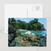 Briefkaart voor de Stille Oceaan - Costa Rica (Voorkant / Achterkant)