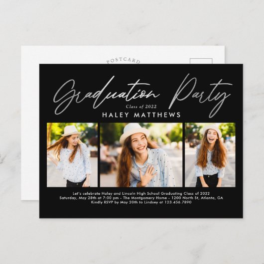 Briefkaart voor de uitnodiging tot het indienen va (Voorkant / Achterkant)