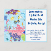 Briefkaart voor de uitnodiging tot het indienen va (Voorkant)