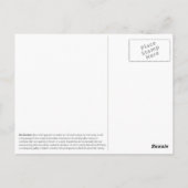 Briefkaart voor de visserij op vliegen (Achterkant)