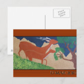 BRIEFKAART VOOR DIERVOEDING (Voorkant / Achterkant)