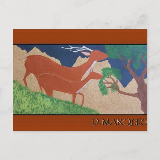 BRIEFKAART VOOR DIERVOEDING (Voorkant)