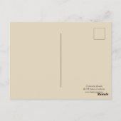 Briefkaart voor dolfijnvriendelijk dolfijn (Achterkant)