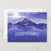 Briefkaart voor doorzettingsvermogen in Canada Mou (Voorkant / Achterkant)