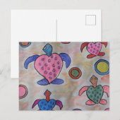 Briefkaart voor draaimolens en cirkels (Voorkant / Achterkant)