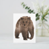 Briefkaart voor dubbele blootstelling aan bruin Be (Staand voorkant)