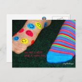 Briefkaart voor een tiener die liefde uitdrukt Hap (Voorkant / Achterkant)