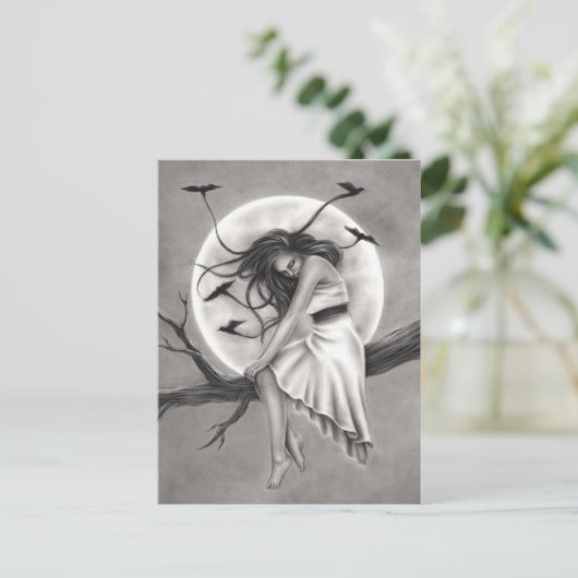 Briefkaart voor een transportwaaier (Staand voorkant)