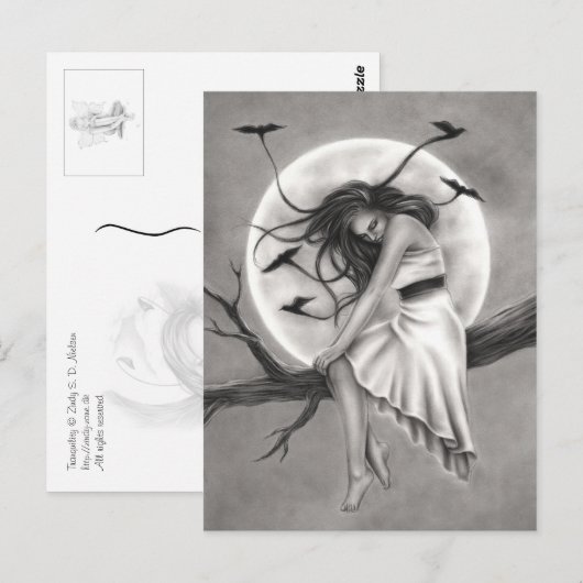 Briefkaart voor een transportwaaier (Voorkant / Achterkant)