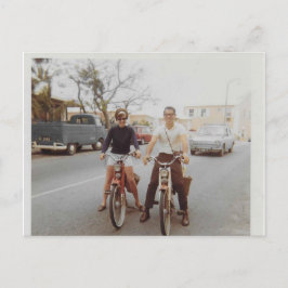 briefkaart voor eenvoudige riders