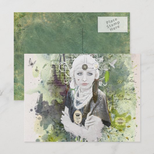 briefkaart voor eeuwig vrede (Voorkant / Achterkant)