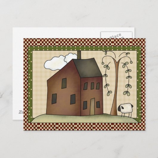 Briefkaart voor elk doel (Voorkant / Achterkant)