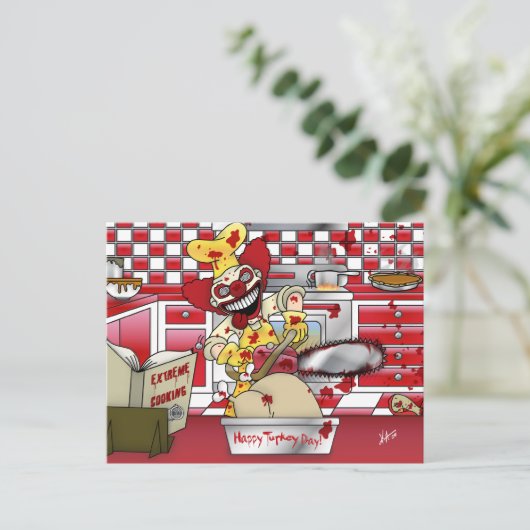 Briefkaart voor extreme koking (Staand voorkant)