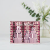 Briefkaart voor feestcadeaus (Staand voorkant)