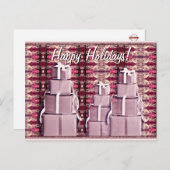 Briefkaart voor feestcadeaus (Voorkant / Achterkant)