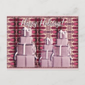 Briefkaart voor feestcadeaus (Voorkant)