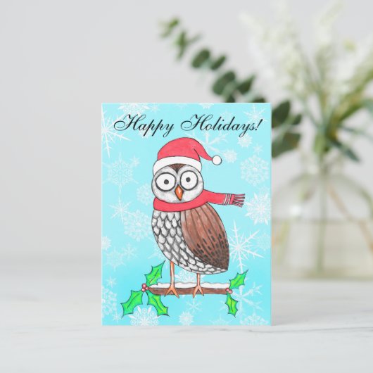 Briefkaart voor feestelijke feestdag (Staand voorkant)