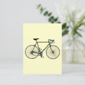 Briefkaart voor fietsen (Staand voorkant)