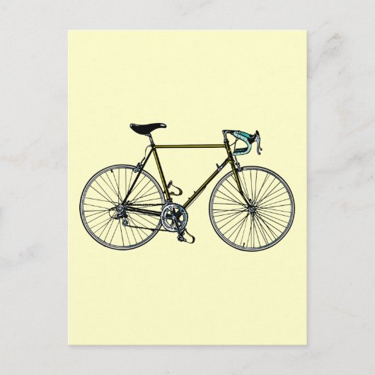 Briefkaart voor fietsen (Voorkant)