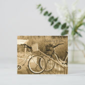 Briefkaart voor fietsen (Staand voorkant)