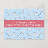 Briefkaart voor gebitsbenoemingen (Voorkant)