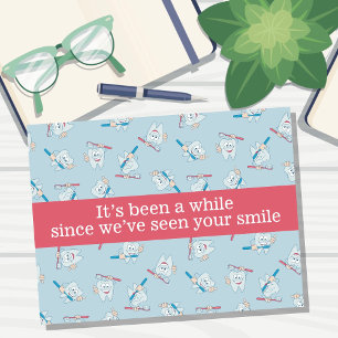 Briefkaart voor gebitsbenoemingen