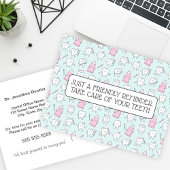 Briefkaart voor gebitsbenoemingen