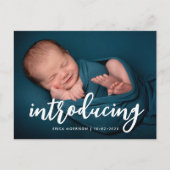 briefkaart voor geboorteaankondiging nieuw (Voorkant)