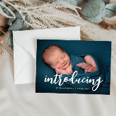 briefkaart voor geboorteaankondiging nieuw