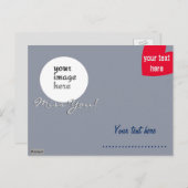 Briefkaart voor gedetineerden (Voorkant / Achterkant)