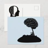 briefkaart voor geestelijke gezondheid (Voorkant / Achterkant)