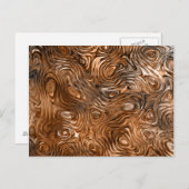 Briefkaart voor gekleurd koper (Voorkant / Achterkant)