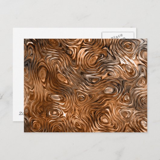 Briefkaart voor gekleurd koper (Voorkant / Achterkant)