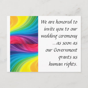 Briefkaart voor gelijkheid tussen huwelijken